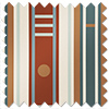 The British Stripe Co. William, Teignbridge No.1 - Made to Measure Curtains